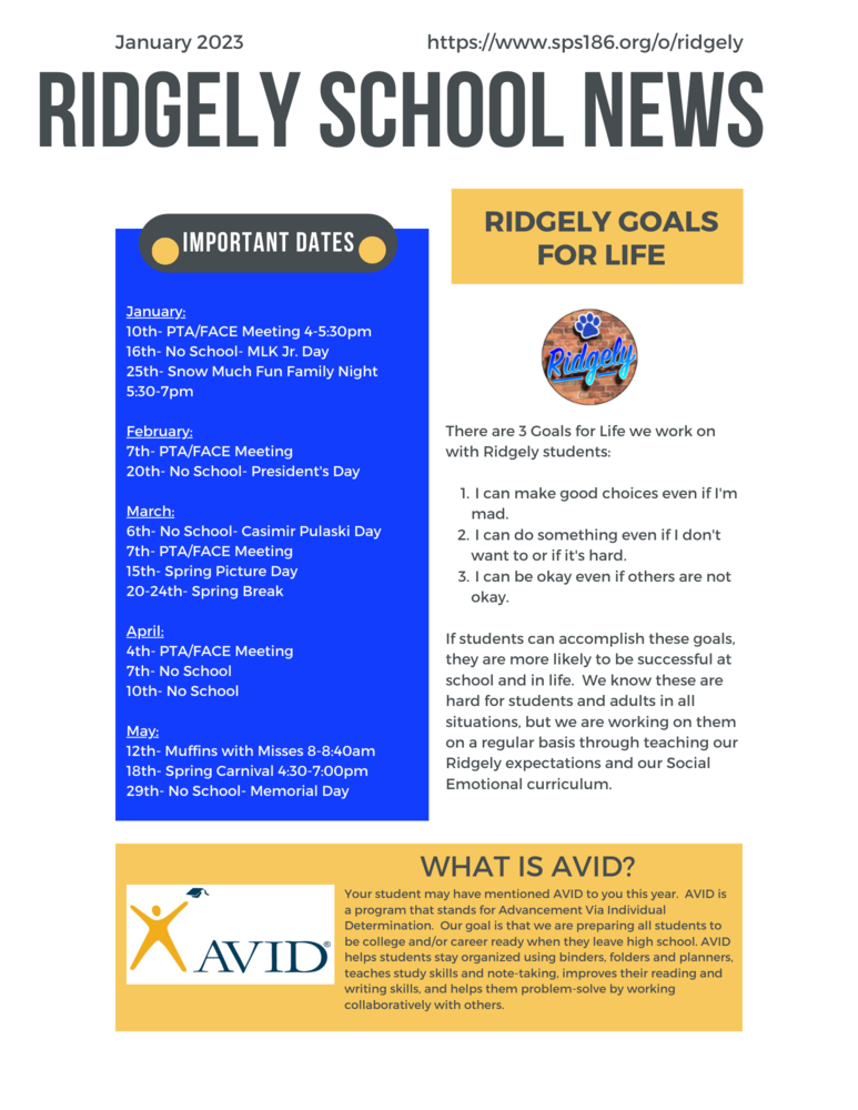 January Family Newsletter