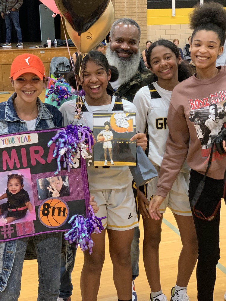 Girls Basketball 8th Grade Night | Grant Middle School