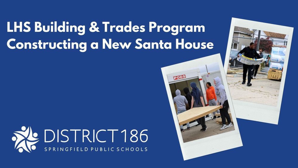 LHS Building & Trades Program Constructing a New Santa House 