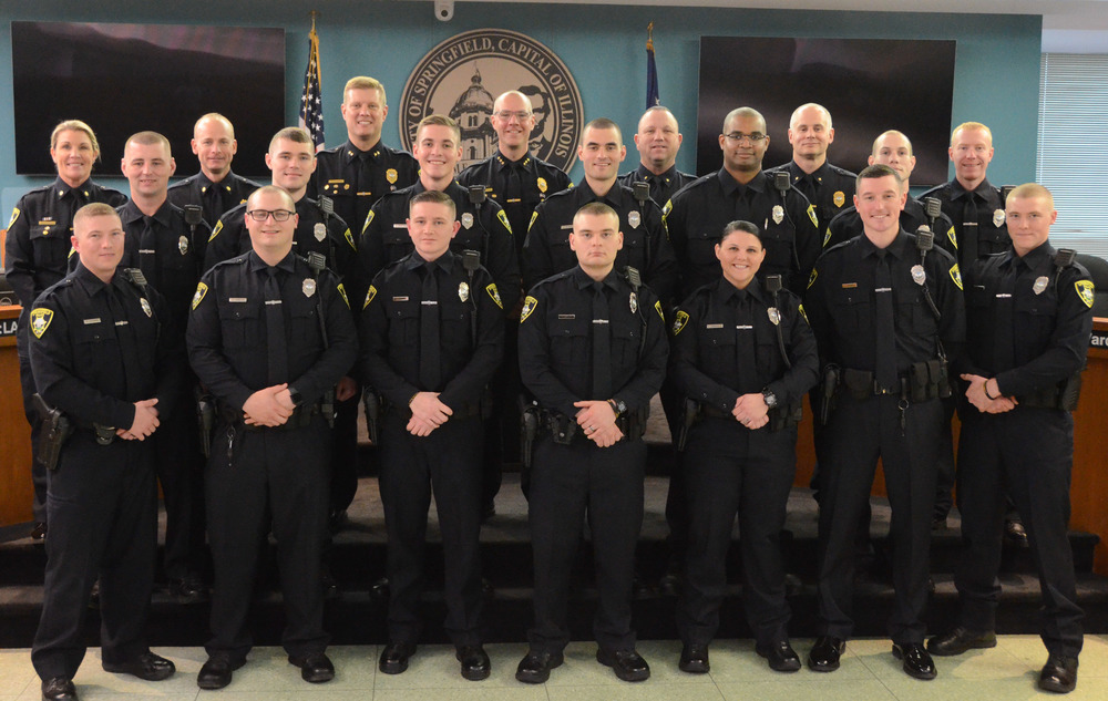 Springfield Police Officers Sworn IN
