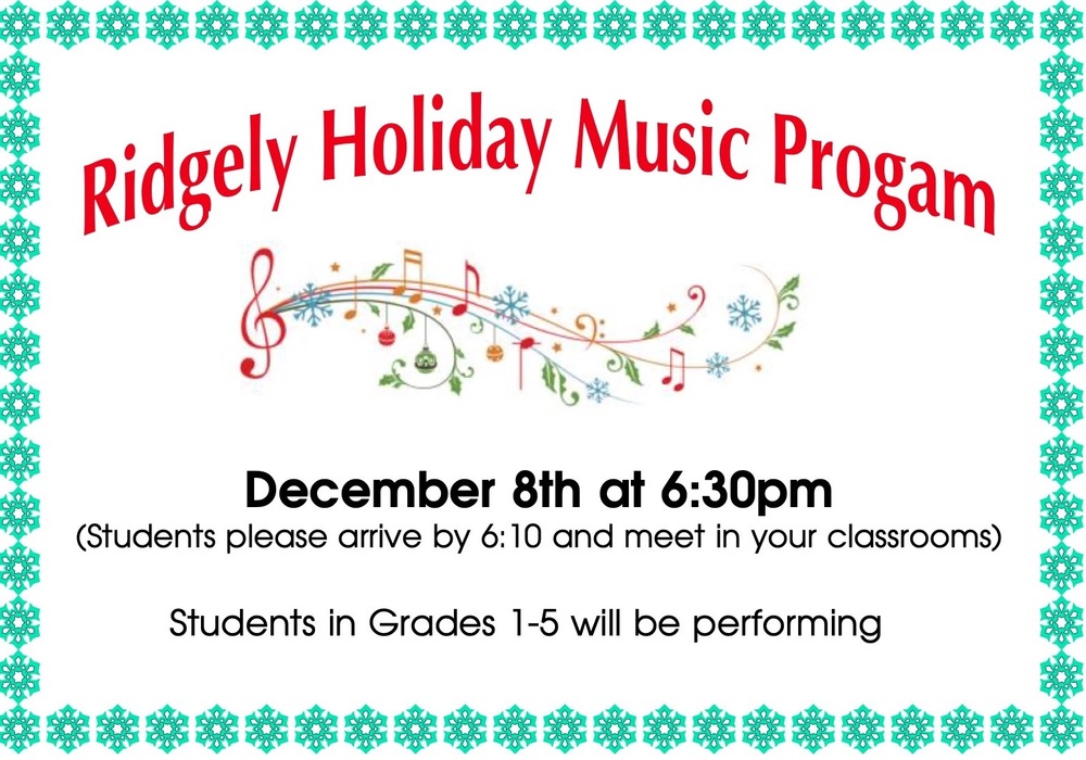 Holiday Music Program