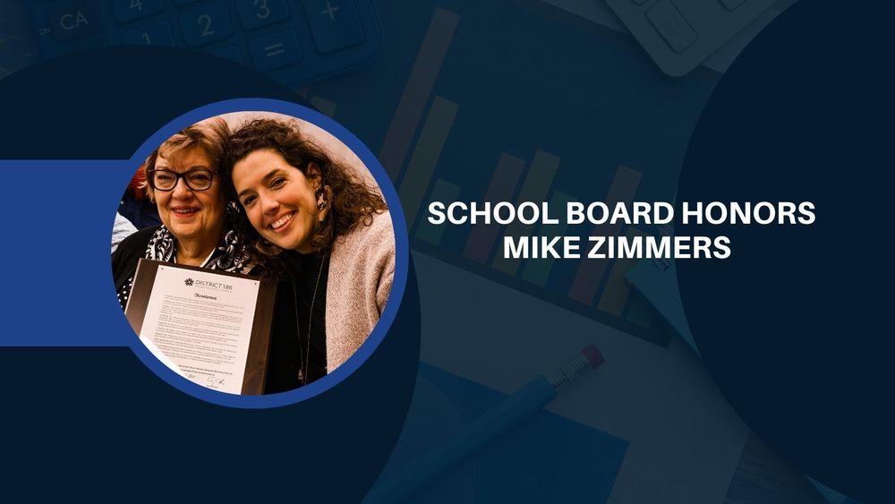 school board honors Mike Zimmers
