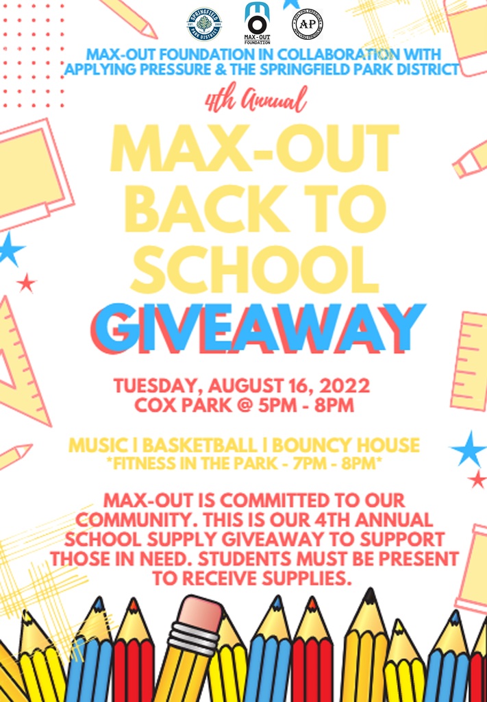 max out back to school giveaway