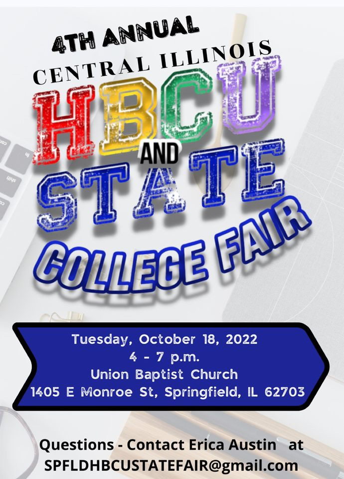4th annual central illinois hbcu and state college fair 