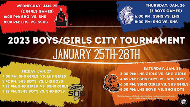City Tournament Information
