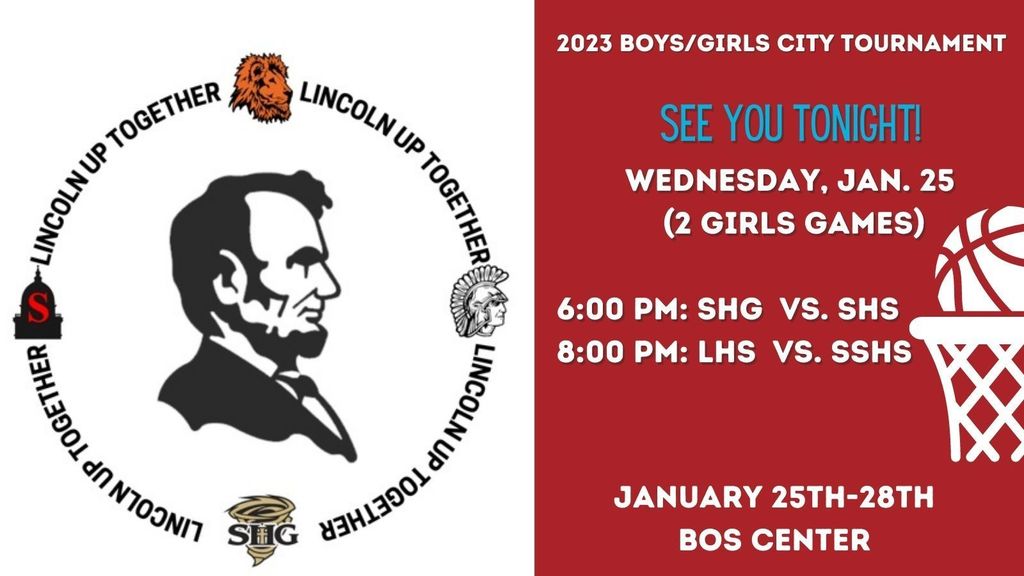 Wednesday Jan 25, 6:00 shg vs shs , 8:00 lhs vs sshs
