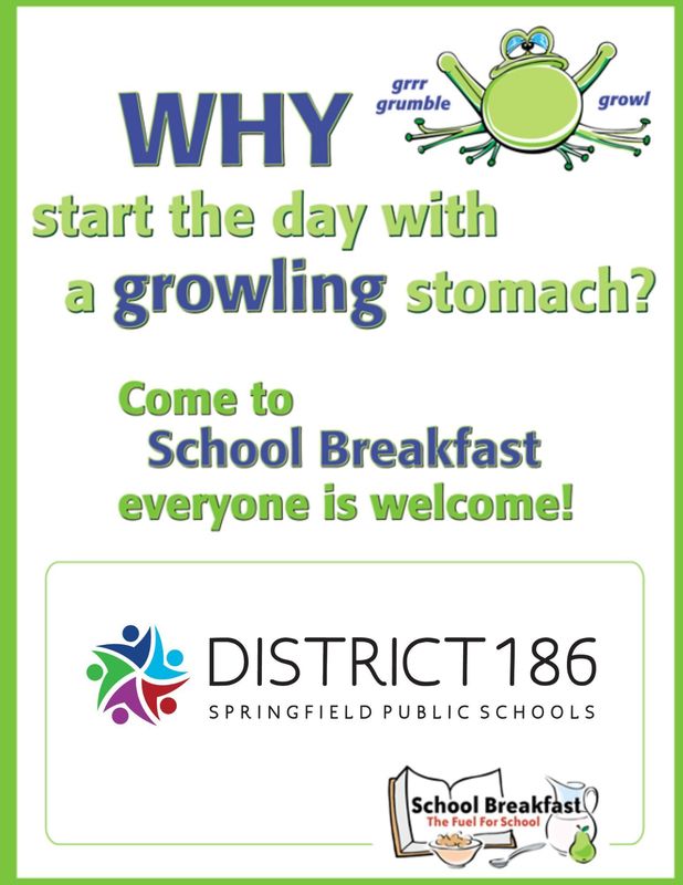 why start the day with a growling stomach, come to school breakfast everyone is welcome 