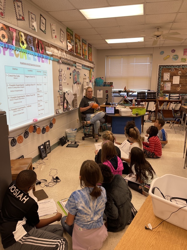 3rd Grade Pumpkin Investigation Lindsay Elementary School