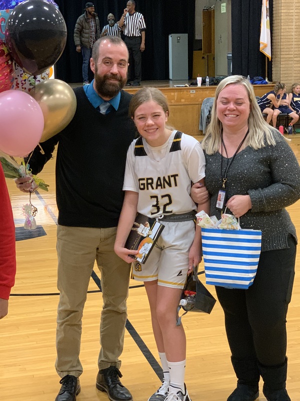 Girls Basketball 8th Grade Night | Grant Middle School