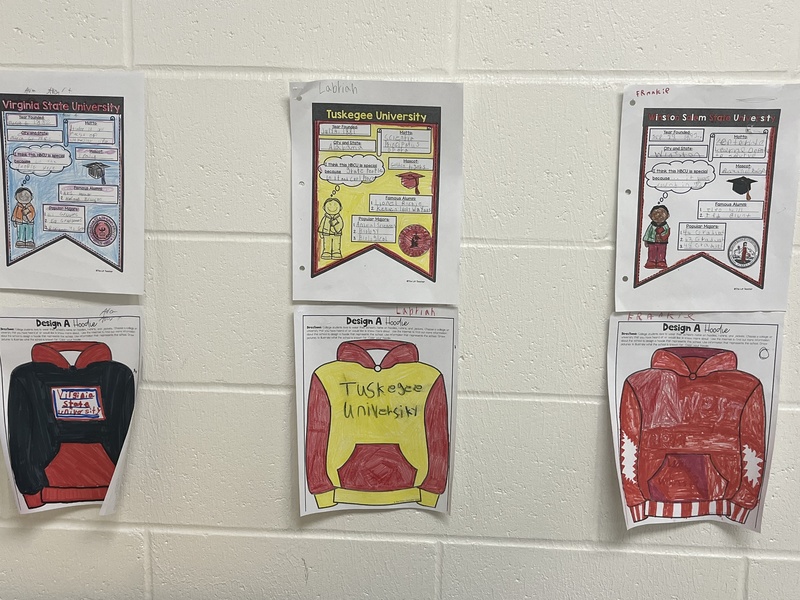 BHM Door Decorating Grant Middle School