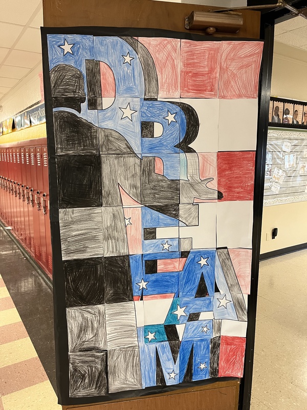 BHM Door Decorating Grant Middle School