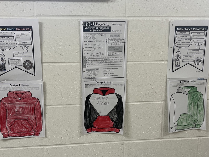 BHM Door Decorating Grant Middle School