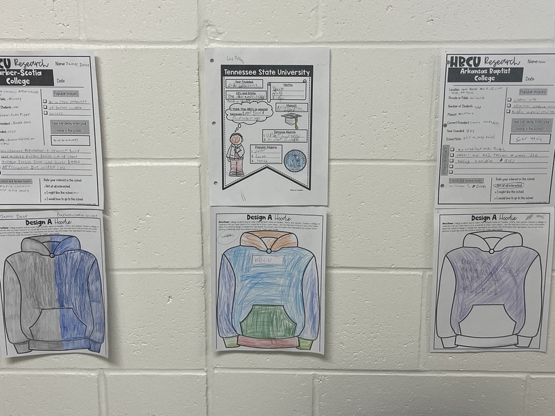 BHM Door Decorating Grant Middle School